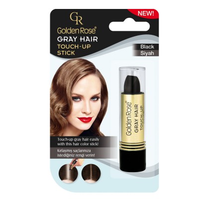 GOLDEN ROSE Gray Hair Touch-Up Stick 01 Black 5.2g